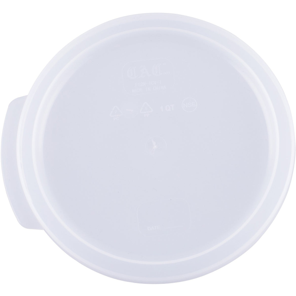 Round Lid for RSC1 Food Storage Container - RLID1