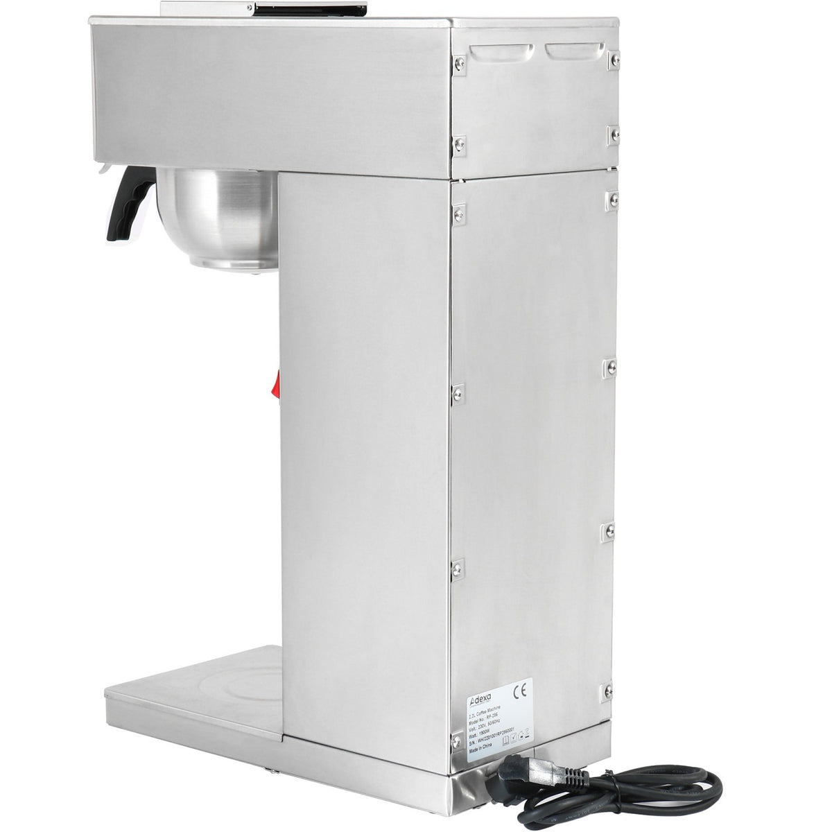 Commercial Filter Coffee machine Manual fill 2.2 litre Airpot - RP286
