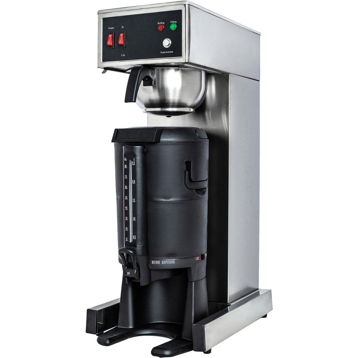 Commercial Filter Coffee machine Auto fill 2.5 litre Airpot - RP286BV