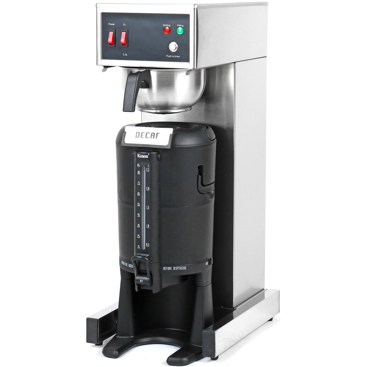 Commercial Filter Coffee machine Auto fill 2.5 litre Airpot - RP286BV