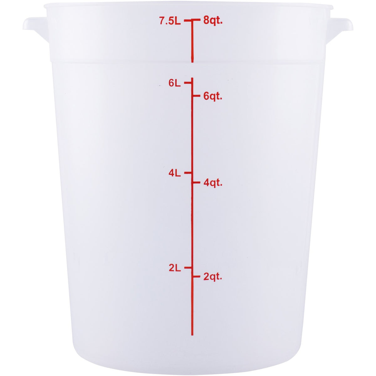 Food Storage Container 7.5 Litre Translucent Polypropylene - RSC8