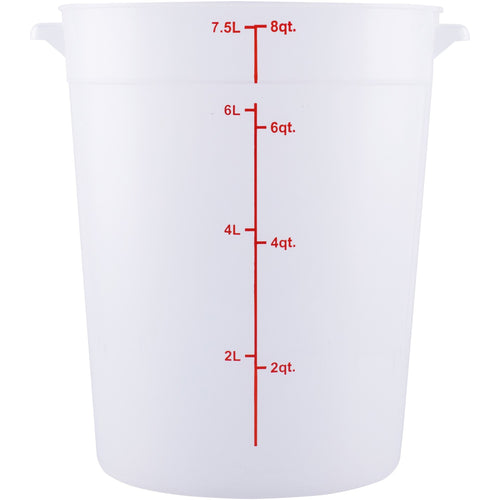 Food Storage Container 7.5 Litre Translucent Polypropylene - RSC8