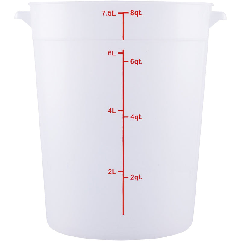Food Storage Container 7.5 Litre Translucent Polypropylene - RSC8