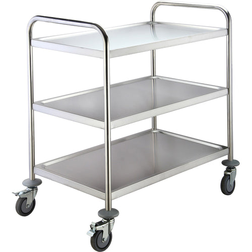 Commercial Serving/Service/Clearing Trolley Stainless steel 3 tier 810x460x850mm - RST3B