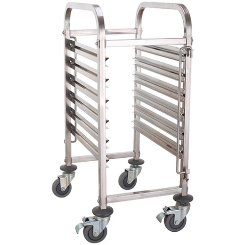 Rack/Tray/Pan Trolley Stainless steel Gastronorm GN1/1 6 tier - RT1106