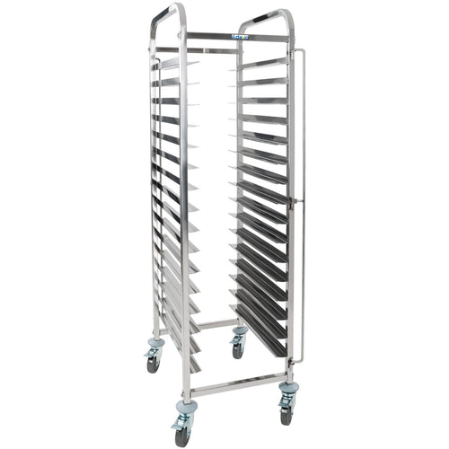 15 Tier Rack/Tray/Pan Trolley Stainless Steel 30xGN1/1 tray capacity - RT2115