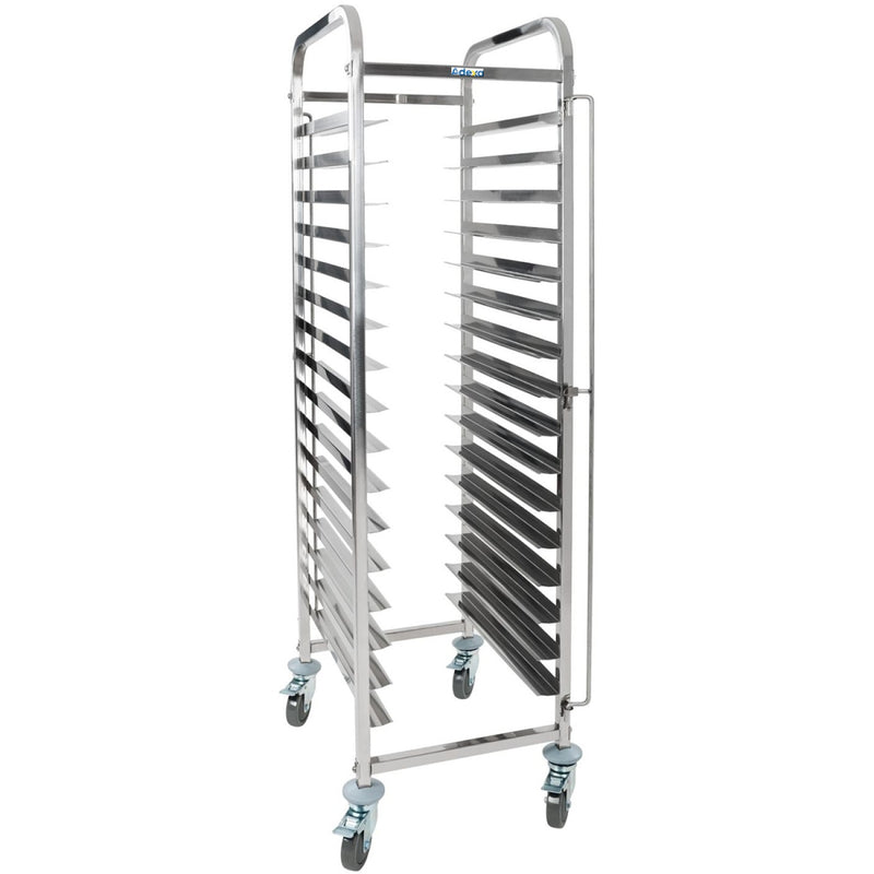 15 Tier Rack/Tray/Pan Trolley Stainless Steel 30xGN1/1 tray capacity - RT2115