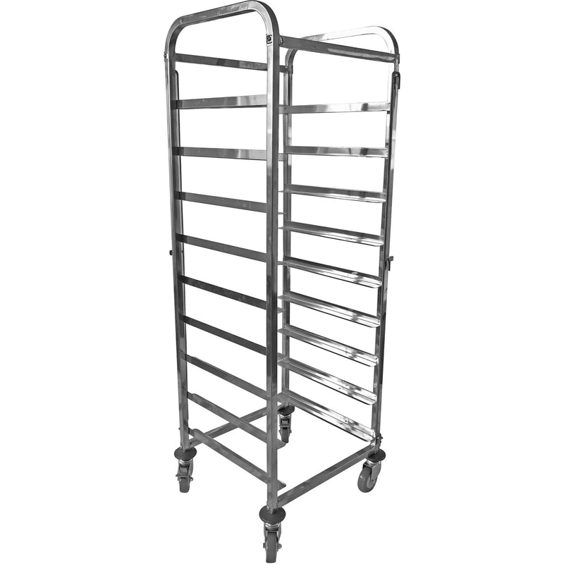 Commercial Dishwasher Basket Trolley Stainless steel 9 levels 550x510x1700mm - RT5509