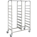 Commercial Dishwasher Basket Trolley Stainless steel 2x9 levels 1185x533x1700mm - RT5509D