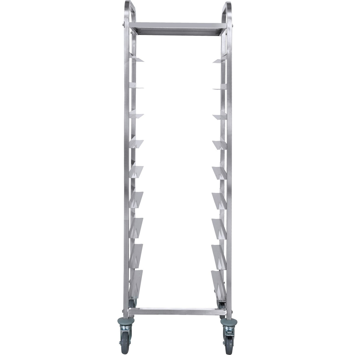 Commercial Dishwasher Basket Trolley with Top shelf Stainless steel 9 levels 550x510x1700mm - RT5509T