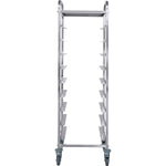Commercial Dishwasher Basket Trolley with Top shelf Stainless steel 9 levels 550x510x1700mm - RT5509T