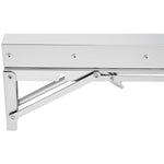 Commercial Stainless Steel Foldable Wall Mounted Shelf 1800x300x156mm - RTW41830