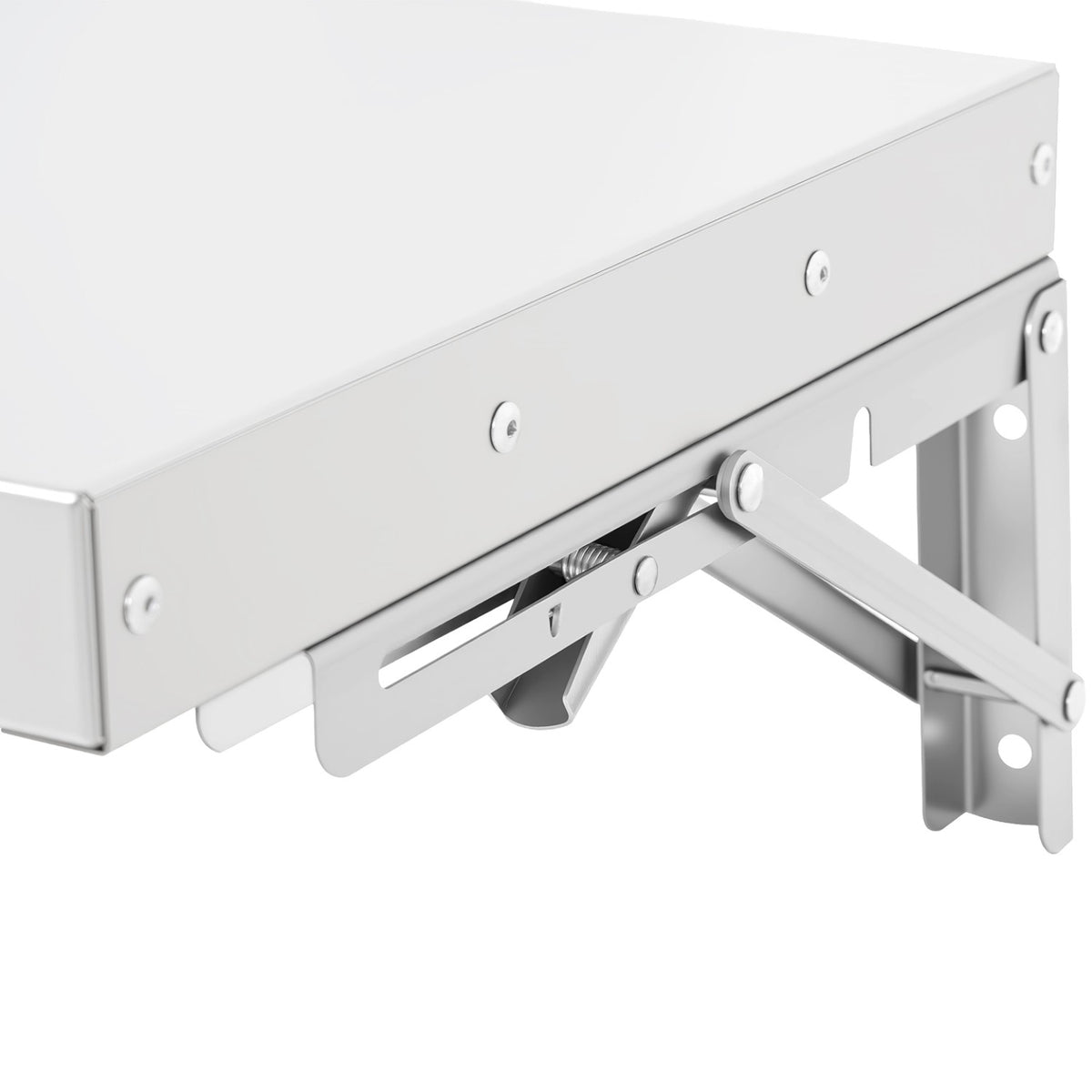 Commercial Stainless Steel Foldable Wall Mounted Shelf 800x300x156mm - RTW40830