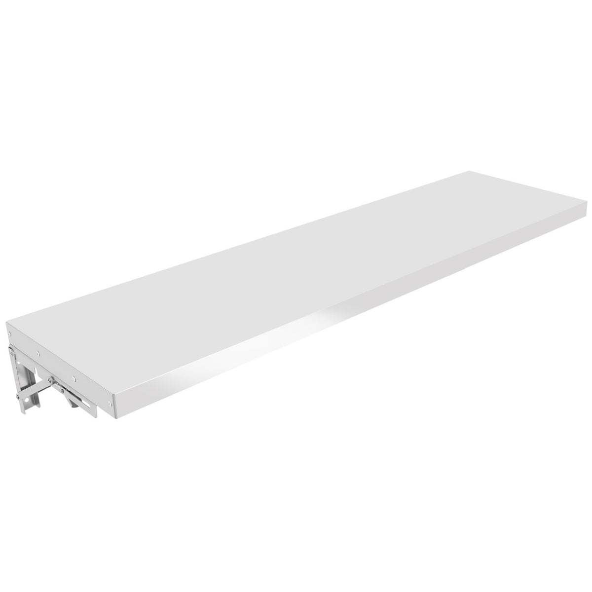 Commercial Stainless Steel Foldable Wall Mounted Shelf 1800x300x156mm - RTW41830