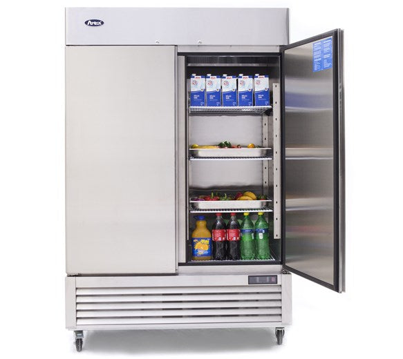 Ice-A-Cool ICE8960 1300L Double Door Stainless Steel Refrigerator