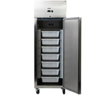 Contender 600L Fish Fridge Bundle - 7 FREE Storage Trays, LED Lit
