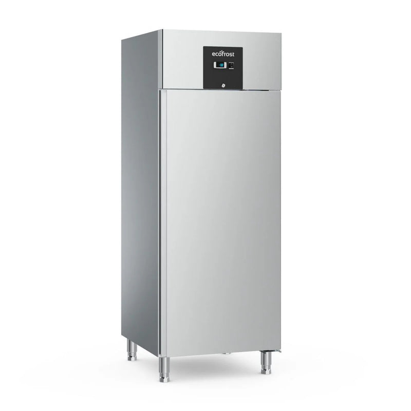 Ecofrost 650 Litre Stainless Steel Single Door Catering Fridge with Castors