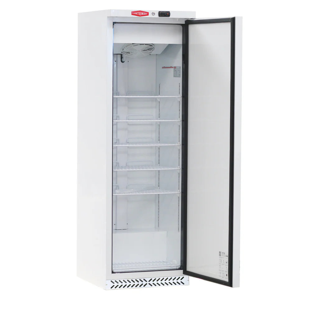 Contender 410L Slimline Single Door Upright Refrigerator