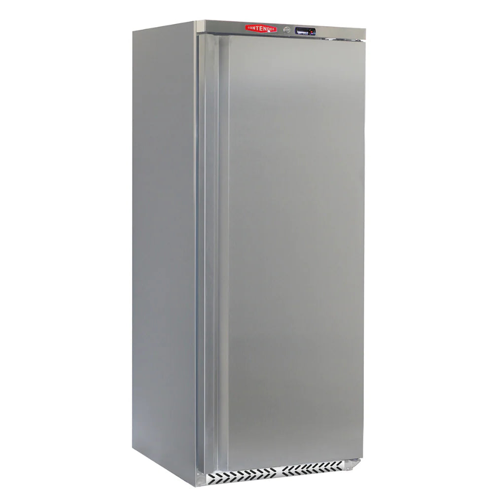 Contender 600L Stainless Steel Upright Refrigerator