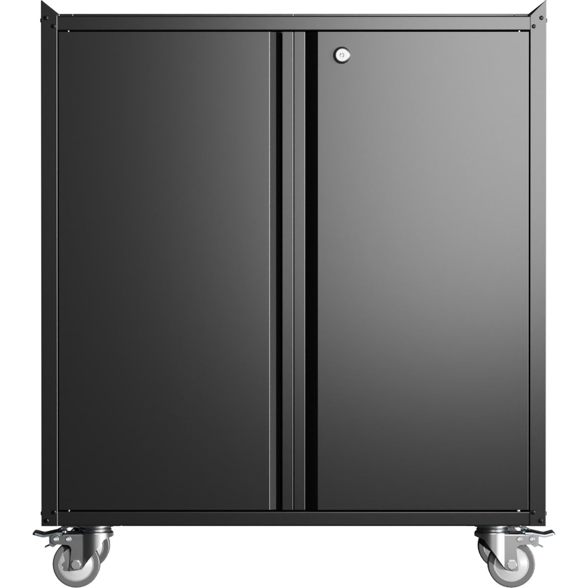 Professional Black Mobile Steel Cabinet 2 Doors 770x460x900mm - SART208