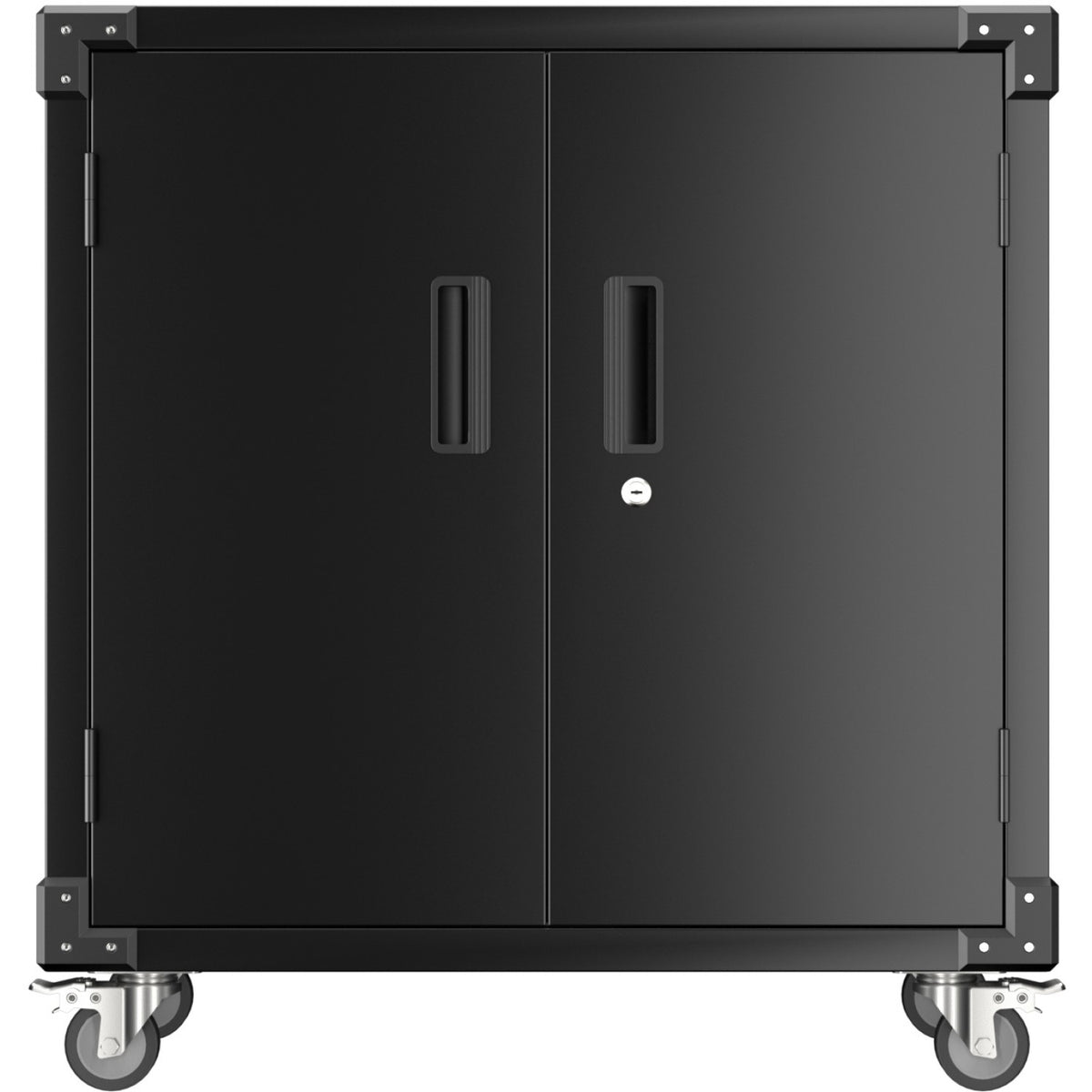 Professional Mobile Black 2 Door Steel Tool Cabinet 800x420x900mm - SART220