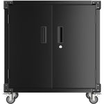 Professional Mobile Black 2 Door Steel Tool Cabinet 800x420x900mm - SART220