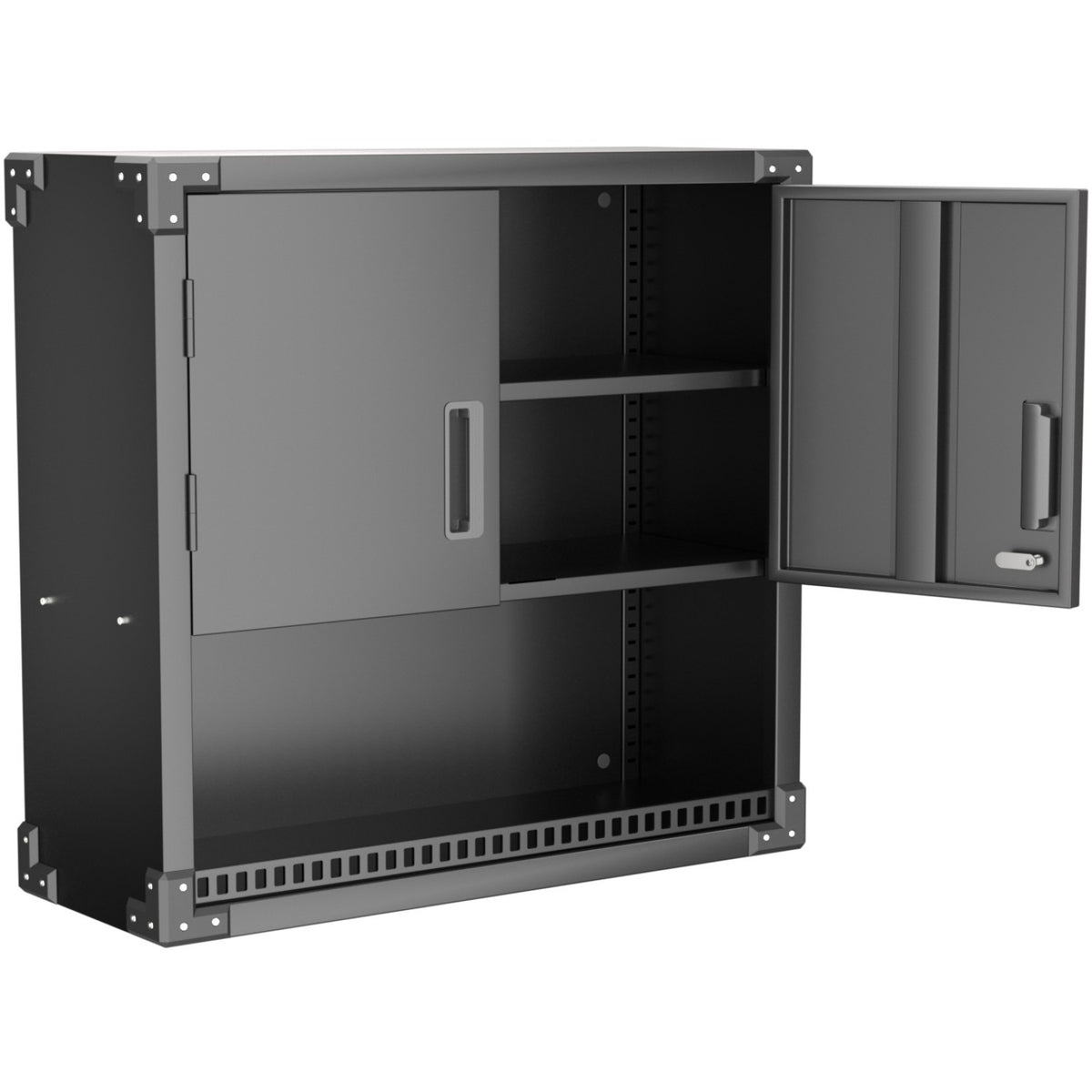 Professional Wall Cabinet 2 Doors Open Lower Shelf 800x300x770mm - SART226
