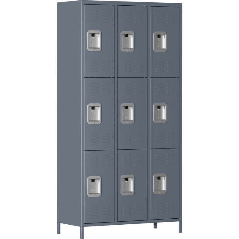 Commercial Grey 9 Door Locker 900x400x1830mm - SART240
