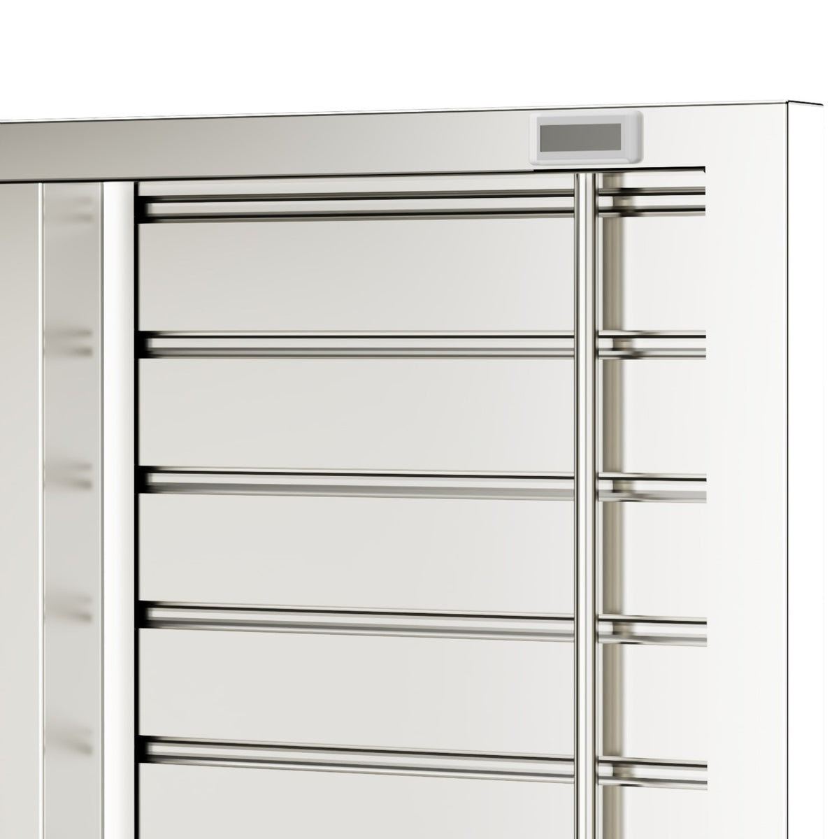 Lockable Mobile Steel Storage Cabinet 820 x 410 x 1830mm - SART302