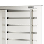 Lockable Mobile Steel Storage Cabinet 820 x 410 x 1830mm - SART302