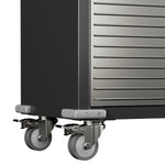 Lockable Mobile Steel Storage Cabinet 820 x 410 x 1830mm - SART302
