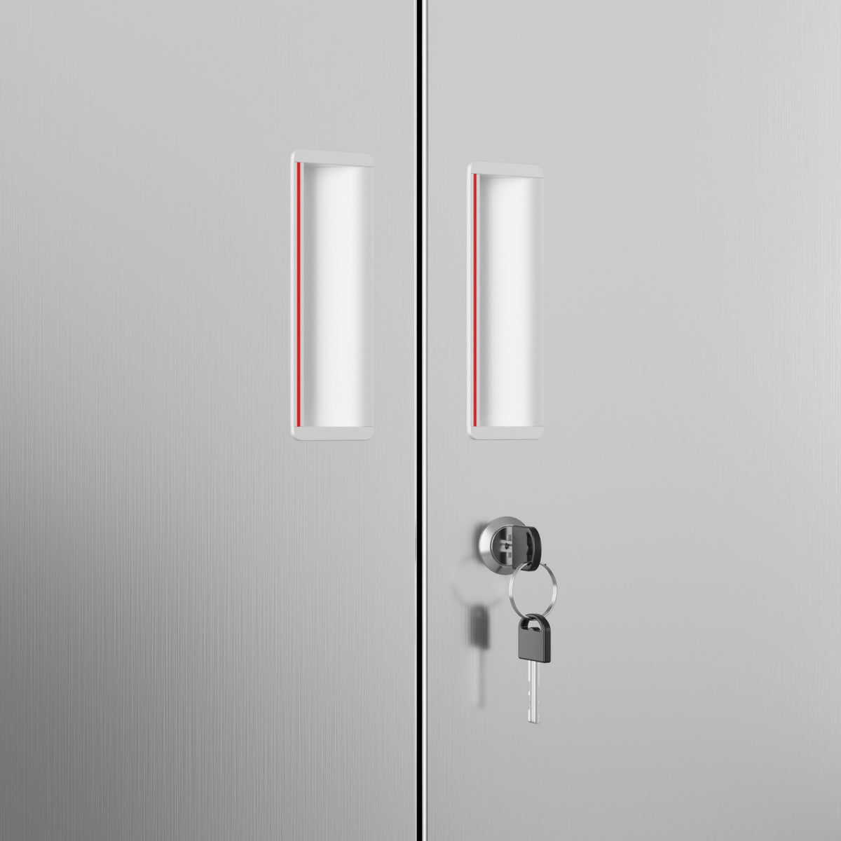 Commercial Stainless Steel Double‑Door Cleaning Cabinet, 1800×900×400 mm - SARTSS3S