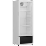 Commercial Single Door Bottle Cooler Upright 388 Litres 5 Shelves Fan Assisted Cooling Hinged Glass Door White 595x585x1878mm - SC360WHITE