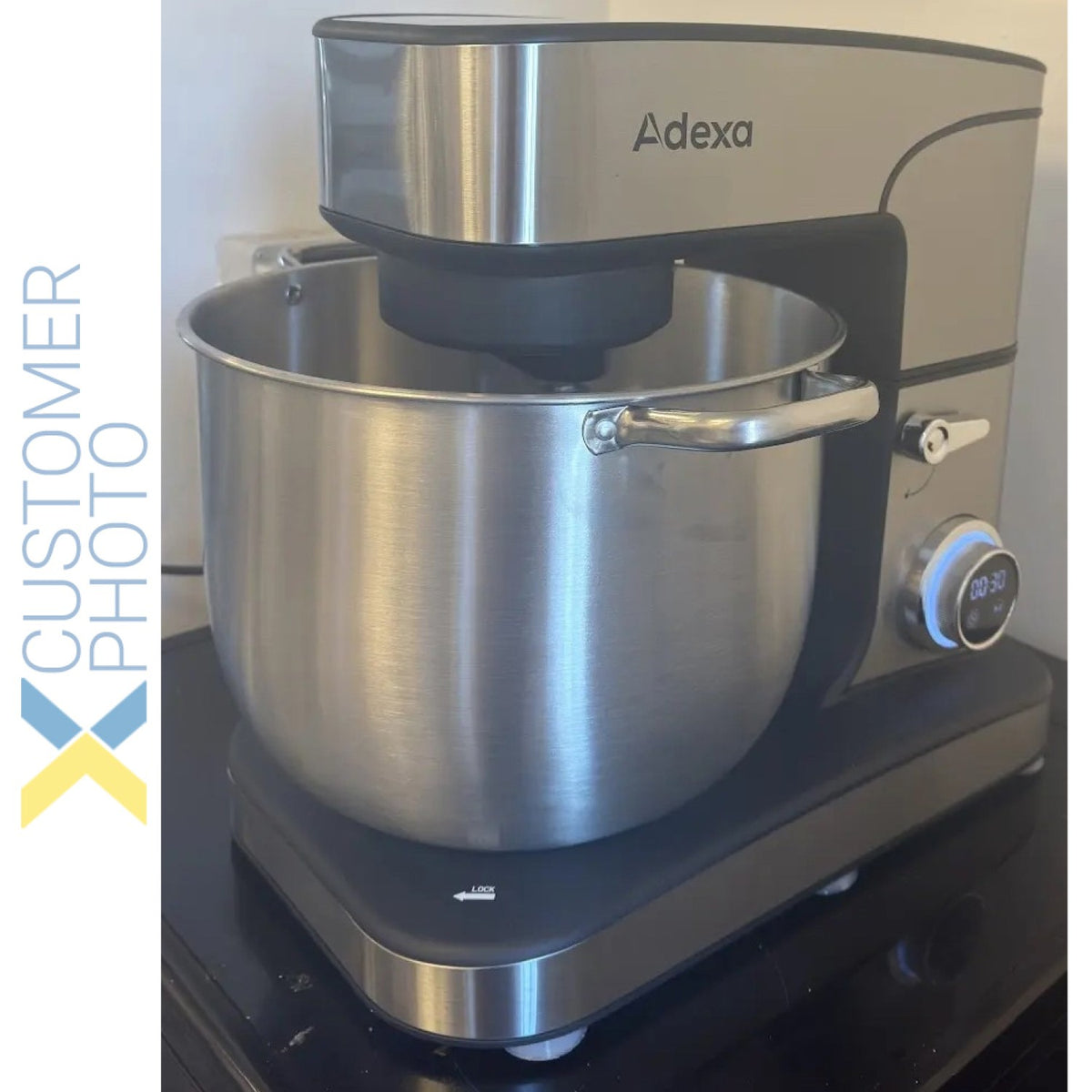 Heavy-Duty Countertop Stand Mixer 16L 2800W with LED Touch Screen Display - SC616DE