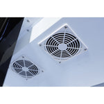 Commercial Upright Display Chiller 615L 2 Glass Door Black 900 x 580 x 1950mm - SC900