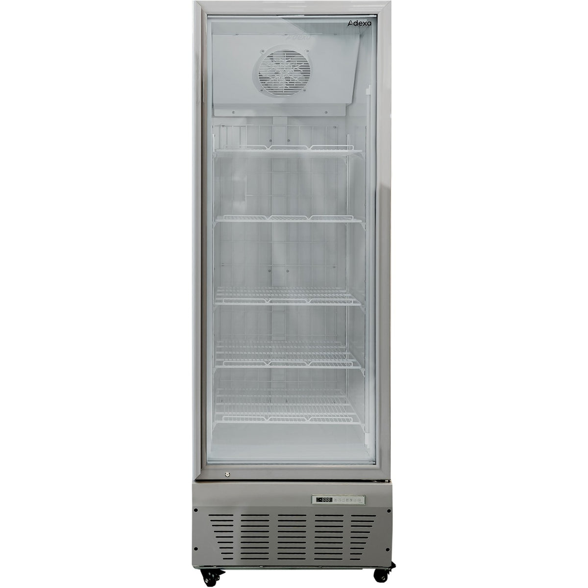 Commercial Freezer Upright 490 litres Hinged glass door Grey - SDF500