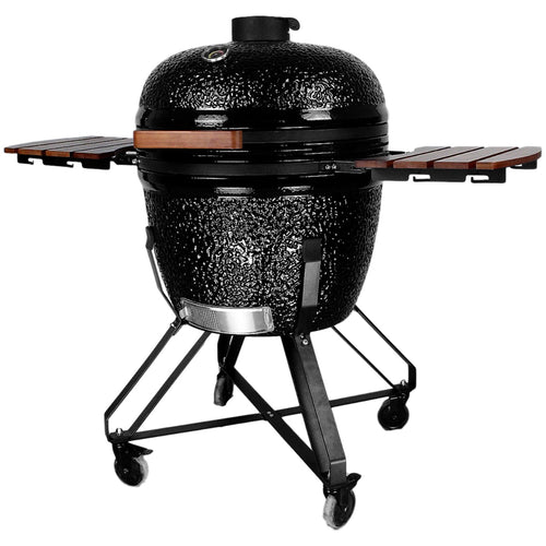 26" Ceramic Kamado BBQ Grill Egg XL Black - SE26