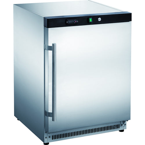 Commercial Refrigerator Undercounter 150 litres Stainless steel Single door - SR200