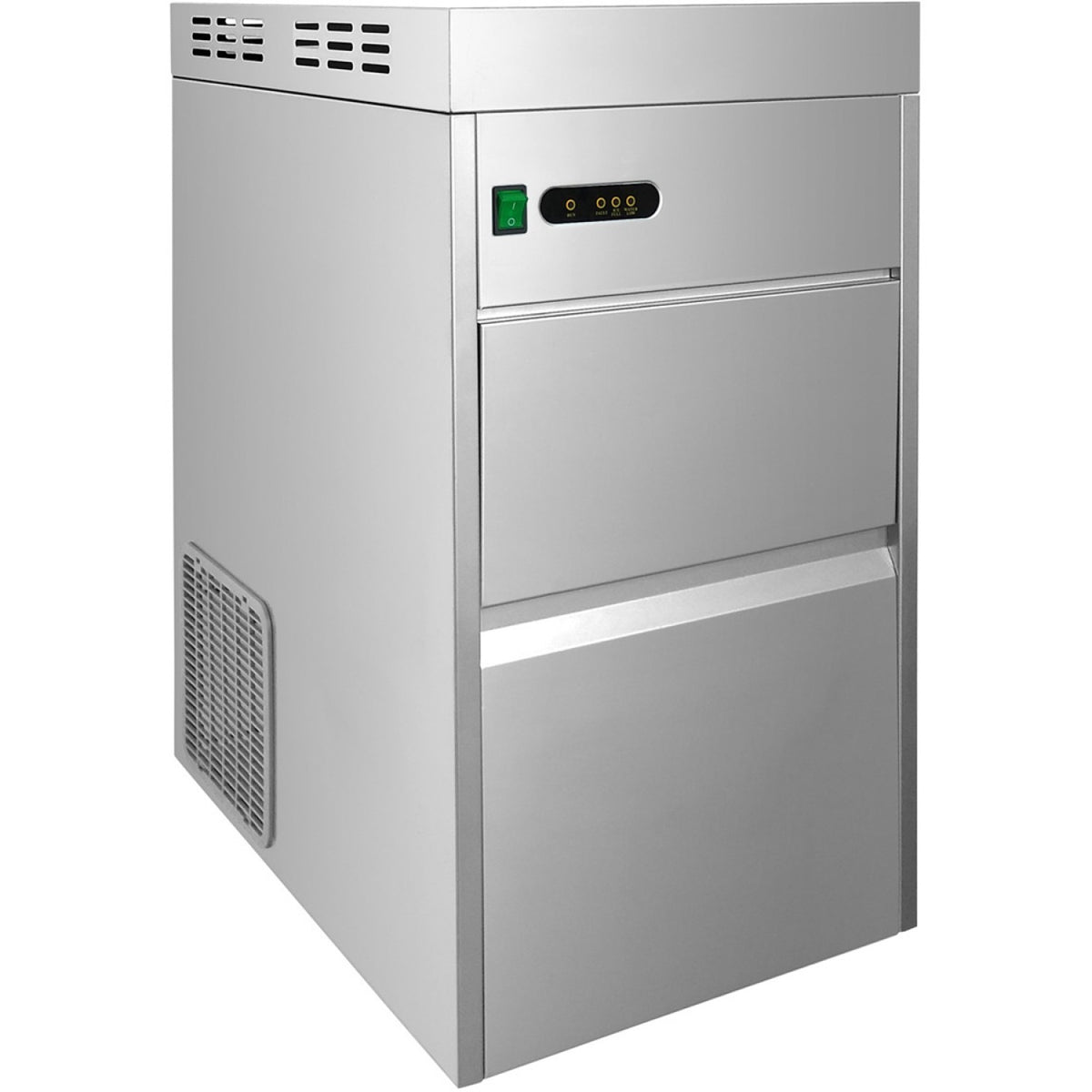 Commercial Crushed Ice Machine 50kg/24h 10kg bin - SFIM50