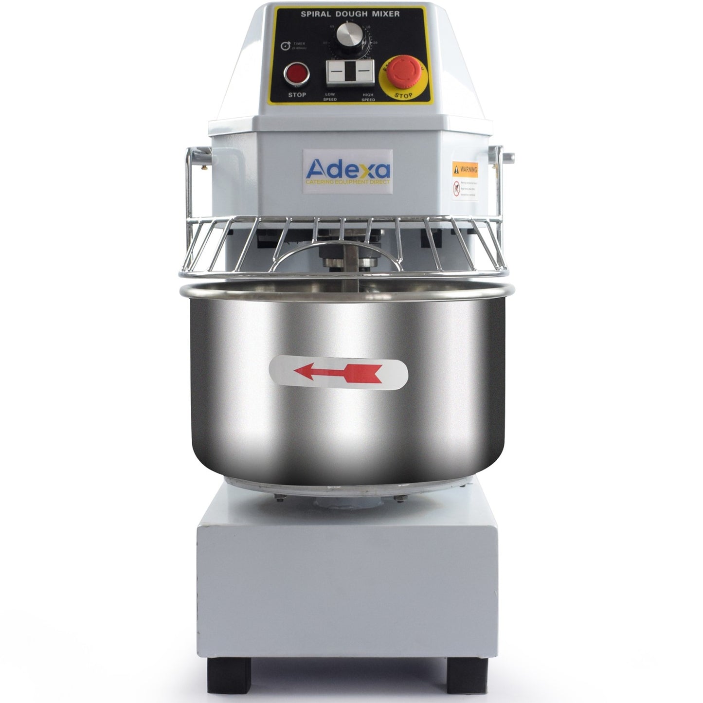 Professional 20L 2-Speed Spiral Dough Mixer – Fixed Head & Bowl (230V) | SH20