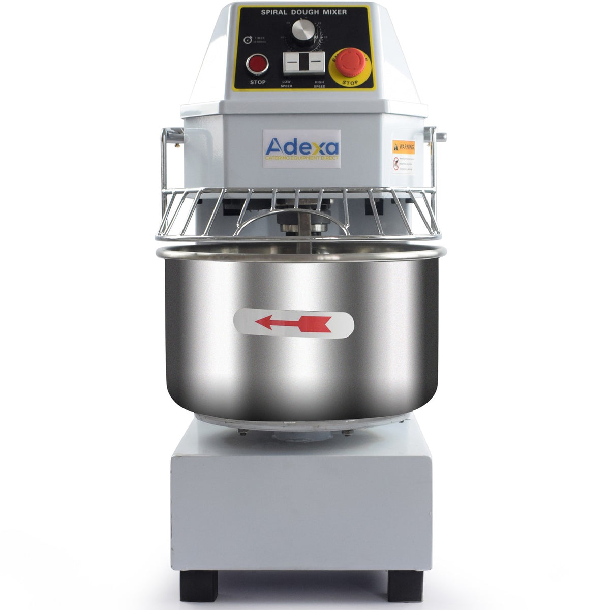Professional Spiral Dough Mixer 20 Litres Fixed Head Fixed Bowl 2 Speeds 230V/1 Phase - SH20
