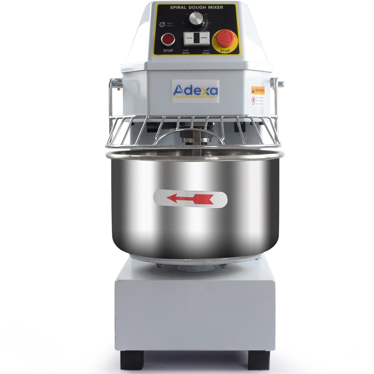 Professional 40L 2-Speed Spiral Dough Mixer – Fixed Head & Bowl (230V) | SH40