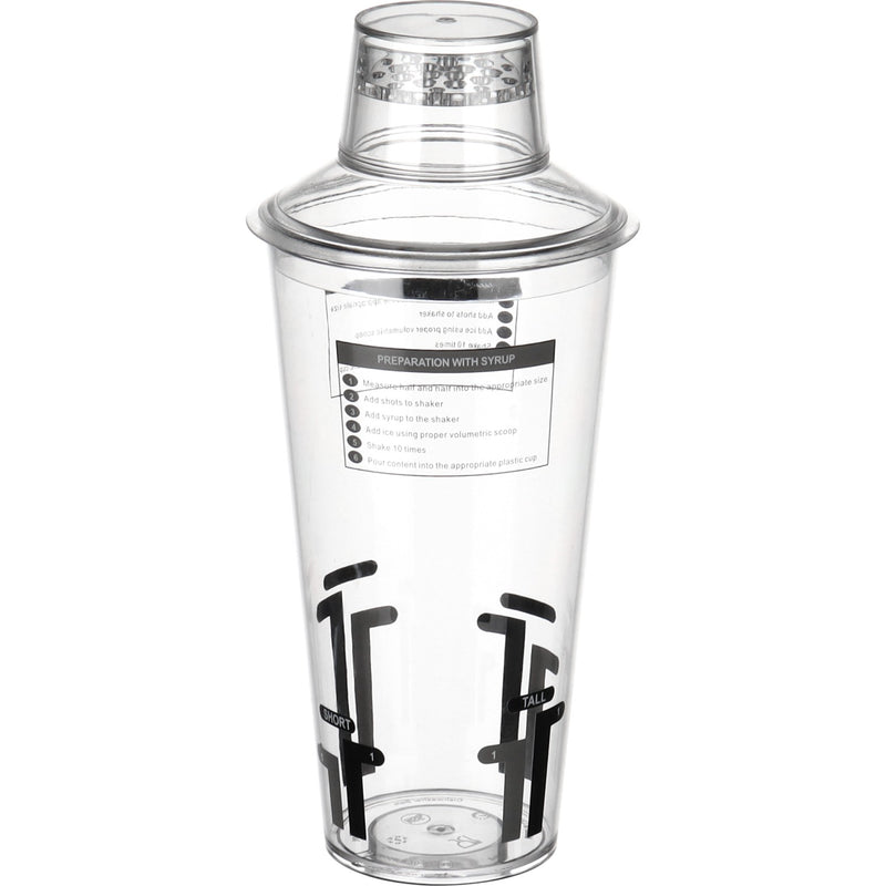 Clear Drink Shaker PC 230mm - SH30SHAKER