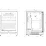 Professional Meat Dry Ageing Maturing Refrigerator 125 litres - SN125