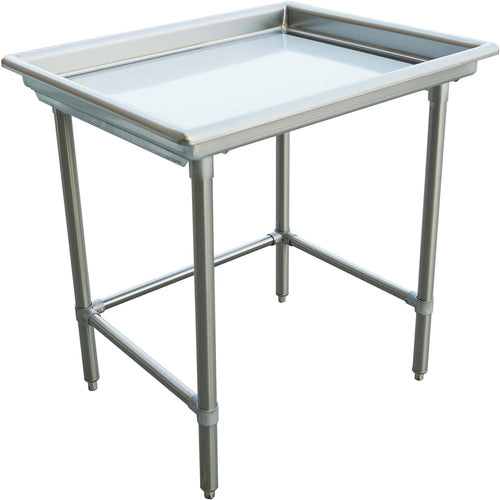 Commercial Stainless Steel Dish Sorting Table 914mm Width - SRT36