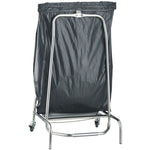 Professional Sack Holder Trolley with Castors & Pedal Closed mouth - STBH01