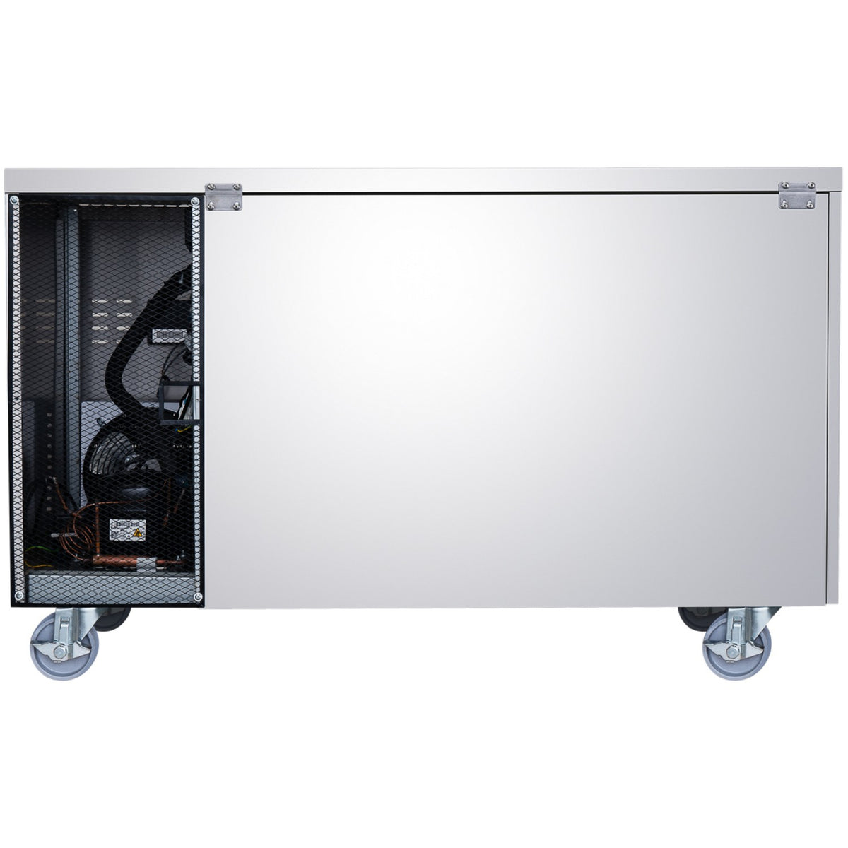 Commercial 2 Door Counter Freezer - Stainless Steel Prep Freezer 1349×700×850mm (Energy Class C) - SUP108