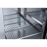 Commercial 3 Door Counter Fridge - Stainless Steel Prep Fridge 1794×700×950mm (Energy Class A) - SUP104