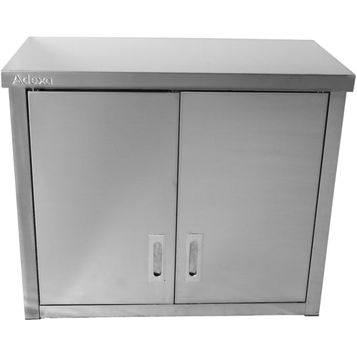 Stainless Steel Wall Cabinet with Swing Doors – 800 × 400 × 650 mm - SWC80402DW
