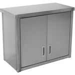 Stainless Steel Wall Cabinet with Swing Doors – 800 × 400 × 650 mm - SWC80402DW